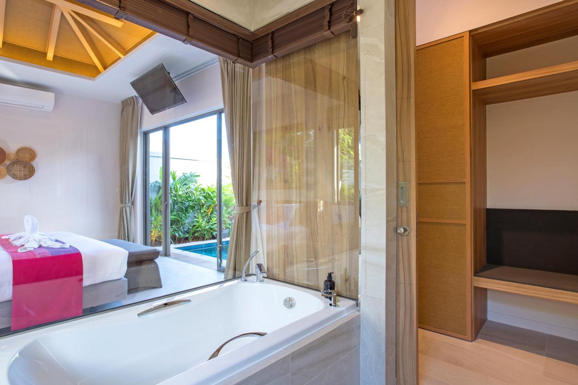 Boutique Resort 2Br Villa Dalaa 2, Pure Water Pool, Kamala Beach Praia de Kamala Exterior foto