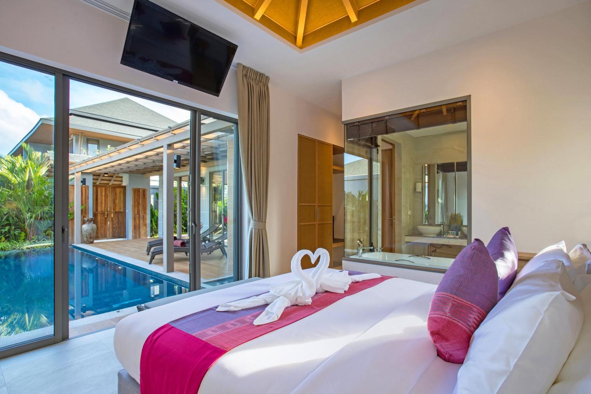 Boutique Resort 2Br Villa Dalaa 2, Pure Water Pool, Kamala Beach Praia de Kamala Exterior foto