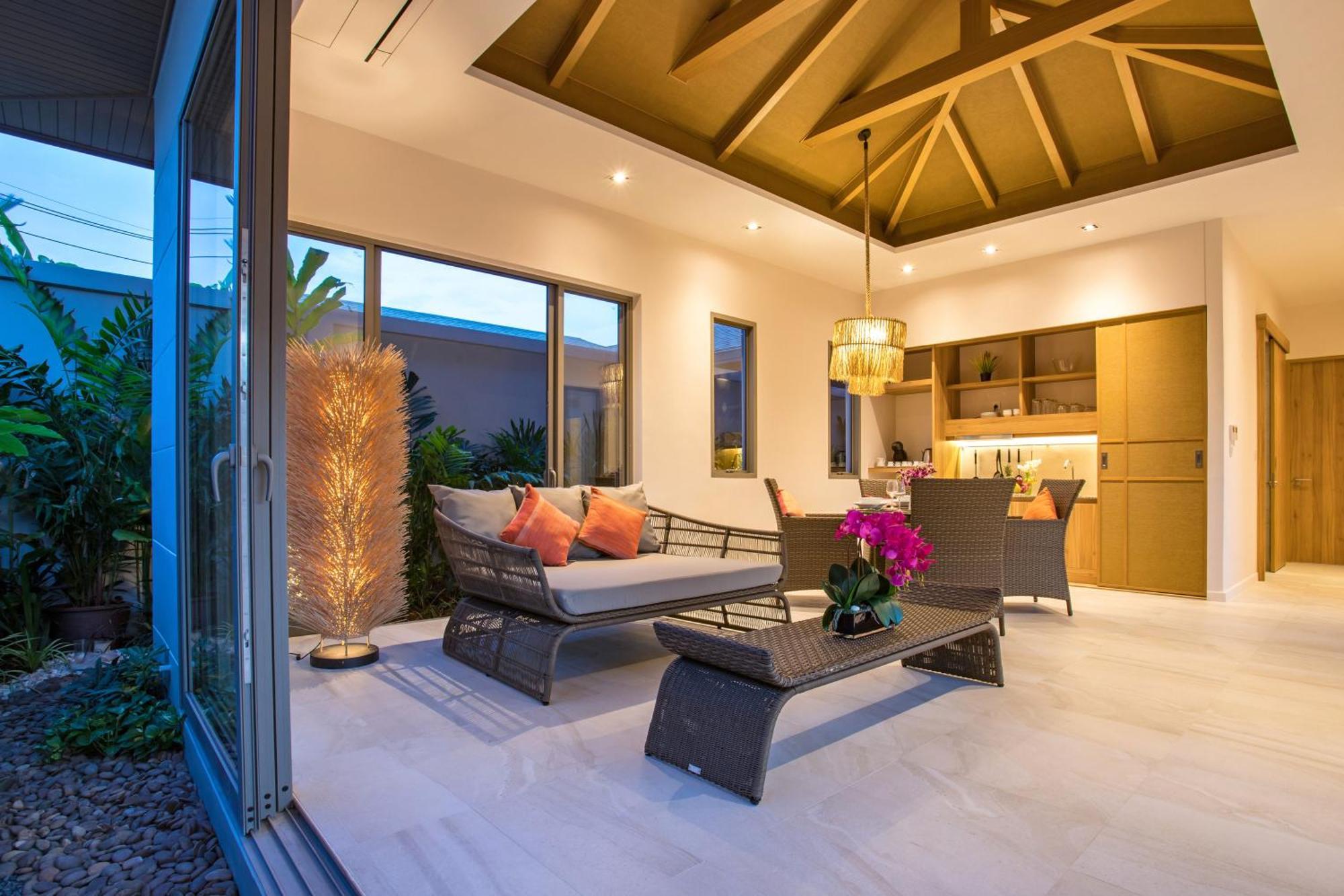 Boutique Resort 2Br Villa Dalaa 2, Pure Water Pool, Kamala Beach Praia de Kamala Exterior foto